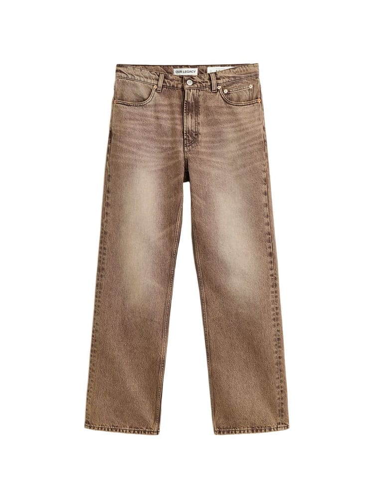 OUR LEGACY – Carlson Cut – Brown Denim